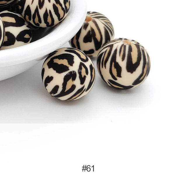 Silicone Print Beads #61