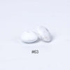 Perles en silicone en forme de soucoupe de 12 mm
