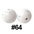 20pcs 12mm Round Silicone Beads
