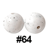 20pcs 12mm Round Silicone Beads