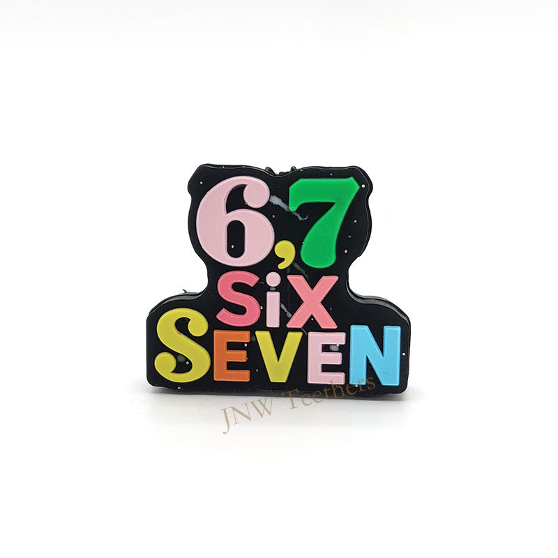 67 Sixty Seven Silicone Focal Beads