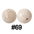 20pcs 12mm Round Silicone Beads
