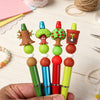 3D Trees Silicone Focal Beads