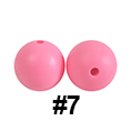 20pcs 12mm Round Silicone Beads