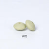 Perles en silicone en forme de soucoupe de 12 mm
