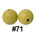 20pcs 12mm Round Silicone Beads