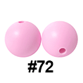 20pcs 12mm Round Silicone Beads