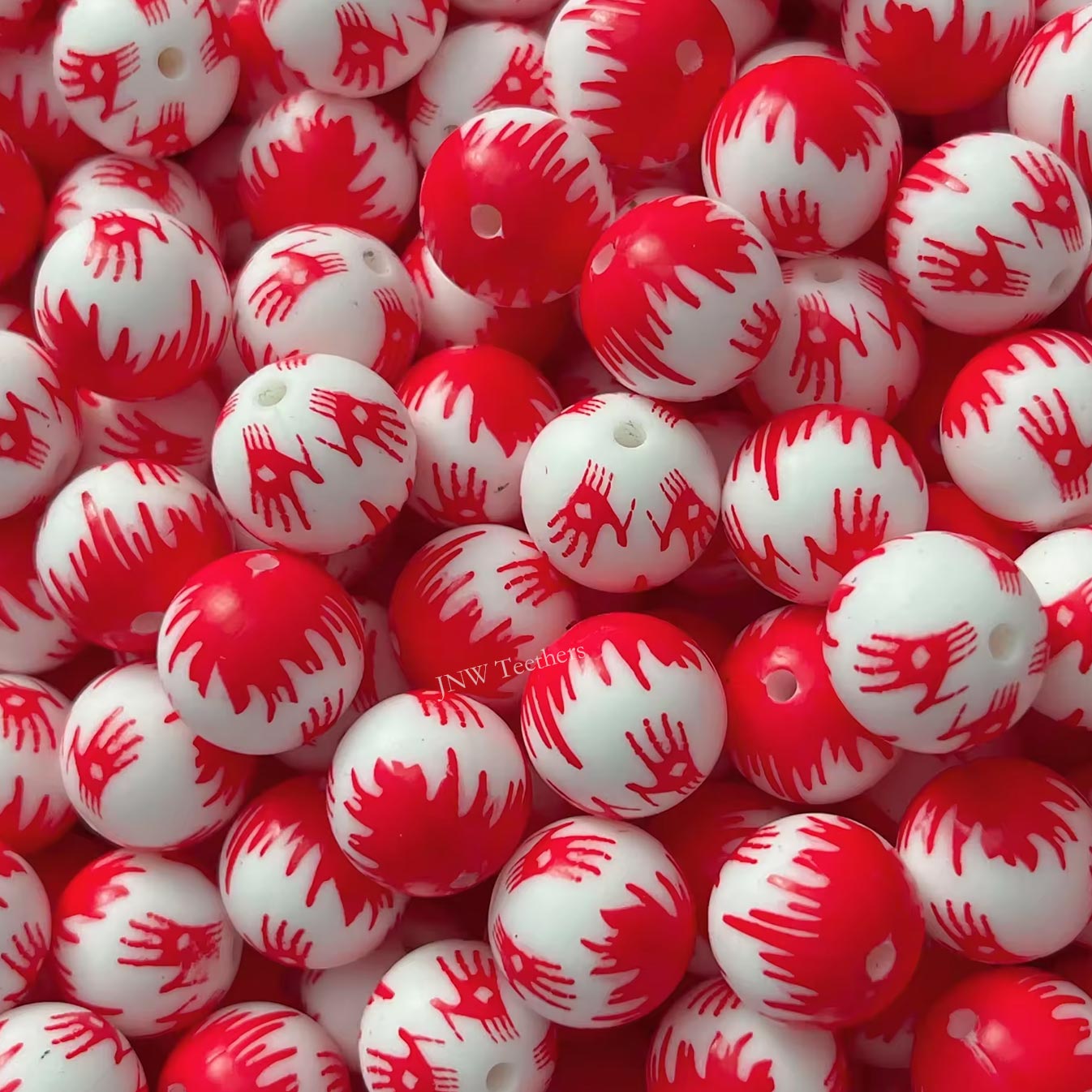 silicone balls 15mm printed  wholesale  and