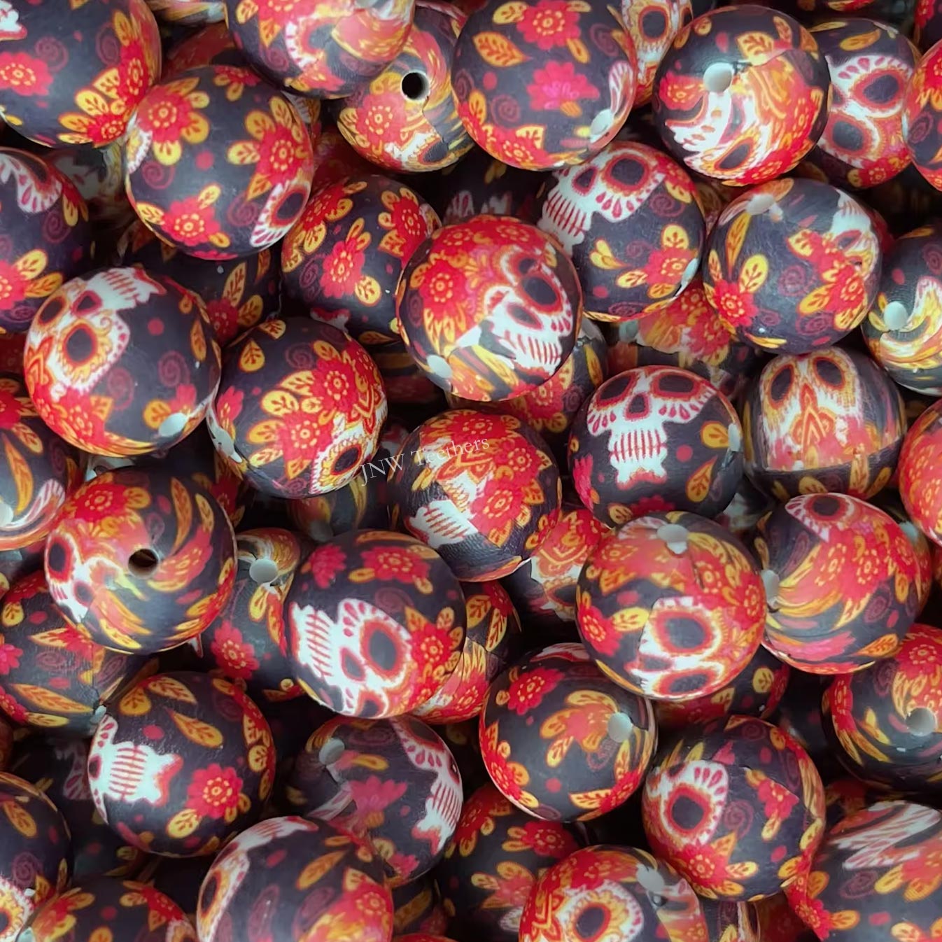 silicone balls 15mm printed  