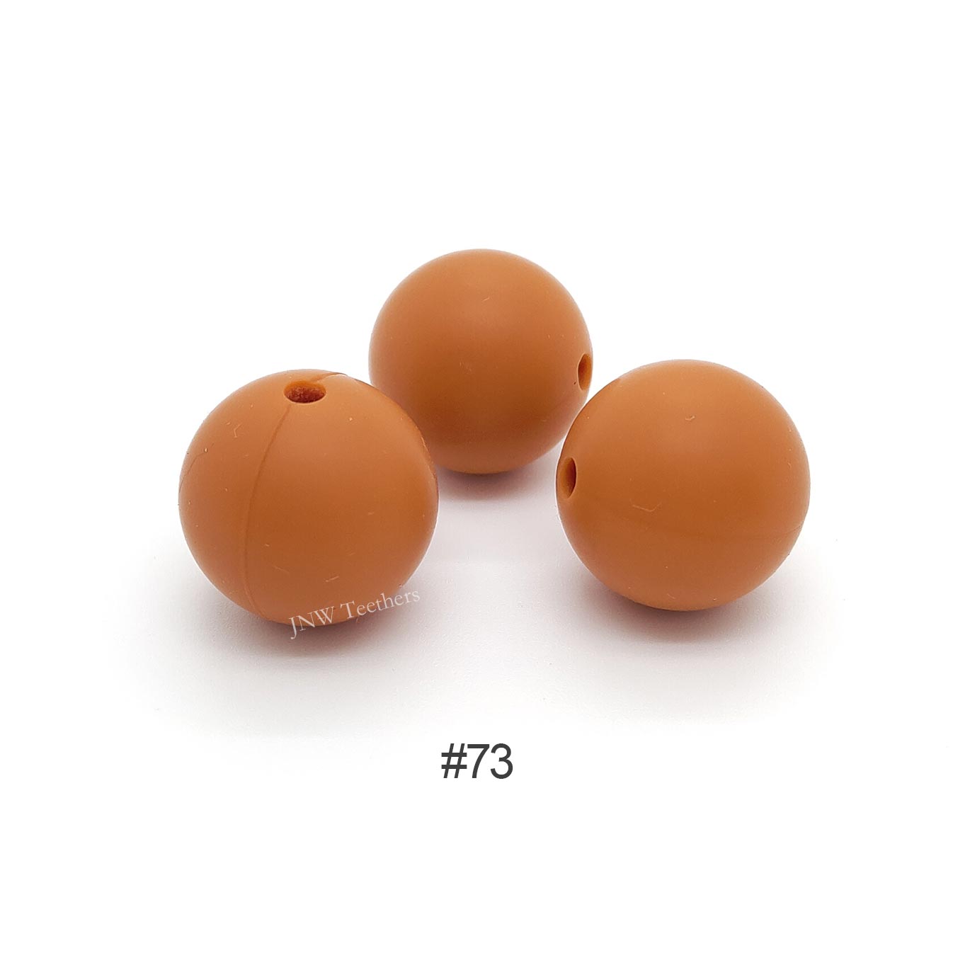 73 Cider silicone round beads 9mm 12mm 15mm
