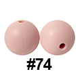 20pcs 12mm Round Silicone Beads