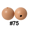 20pcs 12mm Round Silicone Beads