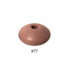 Perles en silicone en forme de soucoupe de 12 mm
