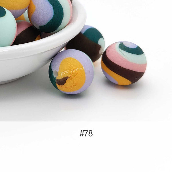 Silicone Print Beads #78