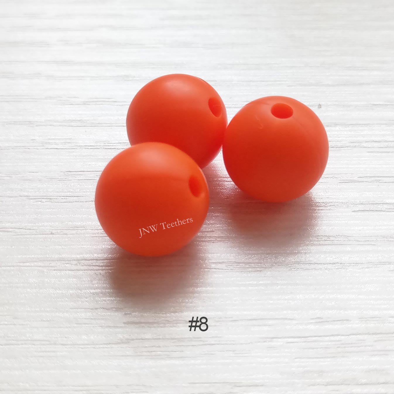 Round Silicone Beads #8