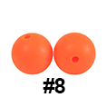 20pcs 12mm Round Silicone Beads