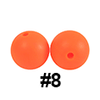20pcs 12mm Round Silicone Beads