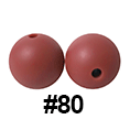 20pcs 12mm Round Silicone Beads