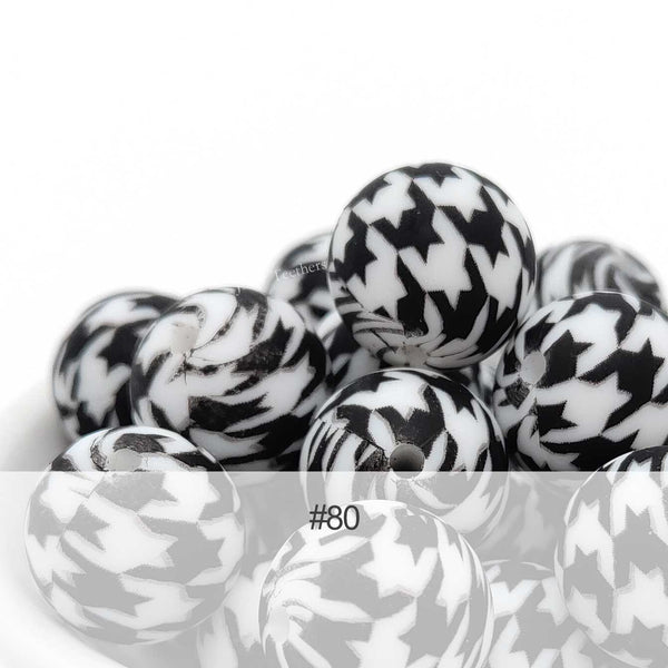 Silicone Print Beads #80