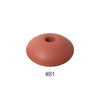 Perles en silicone en forme de soucoupe de 12 mm