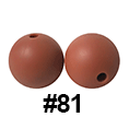20pcs 12mm Round Silicone Beads