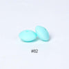 Perles en silicone en forme de soucoupe de 12 mm