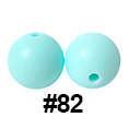 20pcs 12mm Round Silicone Beads