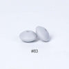 Perles en silicone en forme de soucoupe de 12 mm