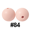 20pcs 12mm Round Silicone Beads