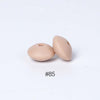 Perles en silicone en forme de soucoupe de 12 mm