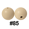 20pcs 12mm Round Silicone Beads