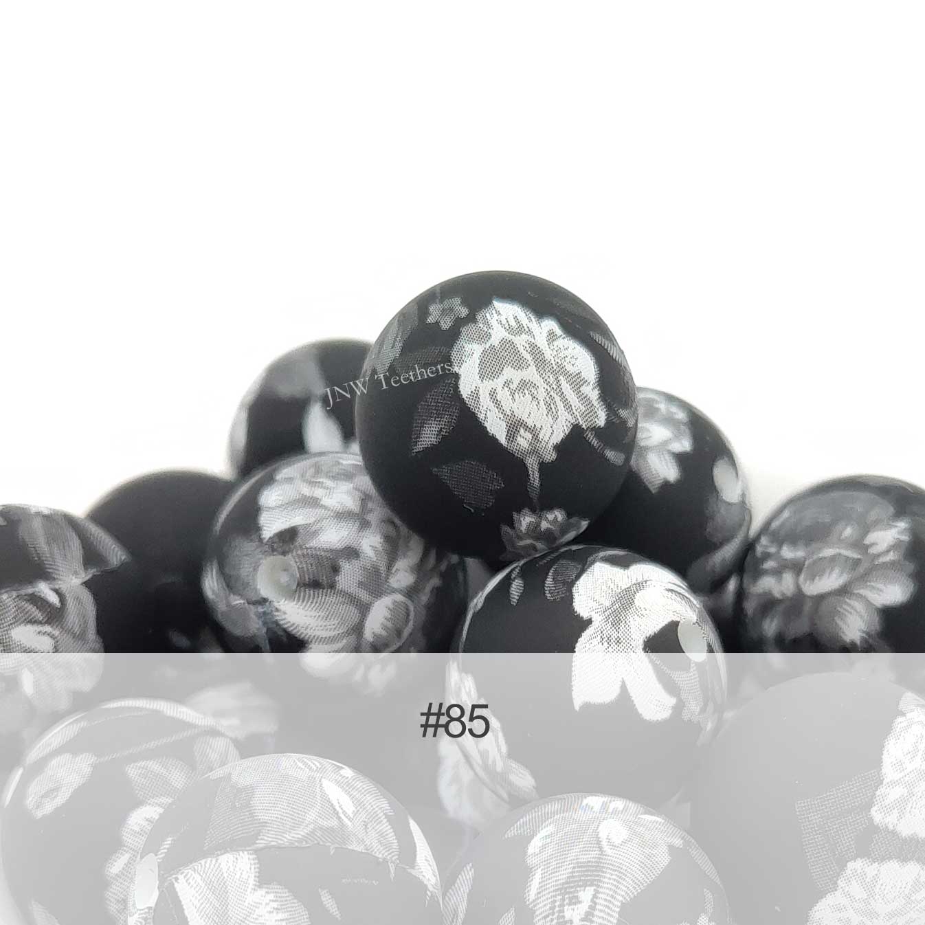 Silicone Print Beads #85