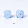 10pcs 17mm Silicone Hexagon Beads
