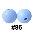 20pcs 12mm Round Silicone Beads