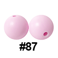 20pcs 12mm Round Silicone Beads