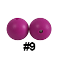 20pcs 12mm Round Silicone Beads