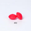 Perles en silicone en forme de soucoupe de 12 mm