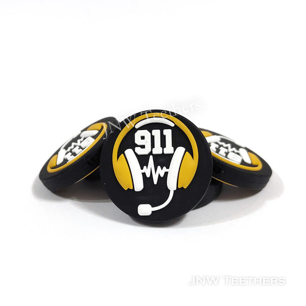 911 dispatcher silicone focal beads
