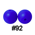 20pcs 12mm Round Silicone Beads