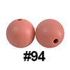 20pcs 12mm Round Silicone Beads
