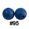 20pcs 12mm Round Silicone Beads