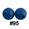 20pcs 12mm Round Silicone Beads
