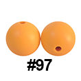 20pcs 12mm Round Silicone Beads