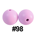 20pcs 12mm Round Silicone Beads