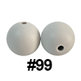 20pcs 12mm Round Silicone Beads