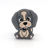 5pcs Dog Silicone Focal Beads