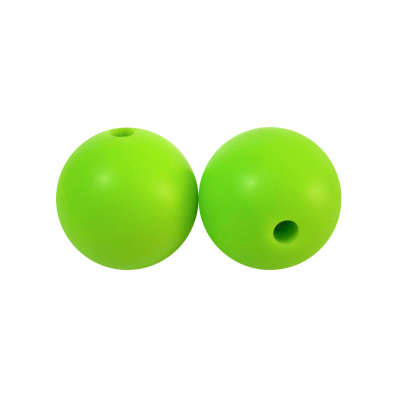 100 12mm Round Silicone Beads