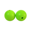 100 12mm Round Silicone Beads
