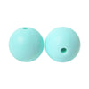 100 12mm Round Silicone Beads