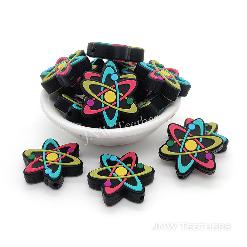 Atom science silicone focal beads